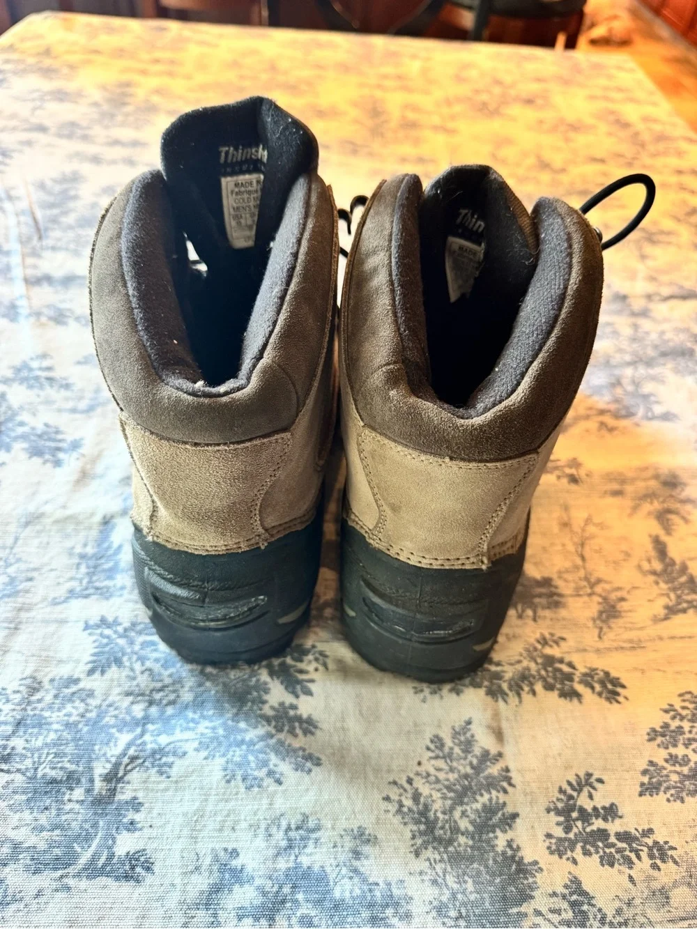 Sorel Brown & Black Lace-Up Waterproof Duck Boots